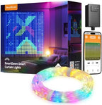 1040 RGB LED Smart Curtain Lights with APP Control, 9.8x6.6Ft in 9.8x6.6Ft in 1040LED-RGB