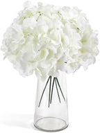 104Pcs White Flowers, Hydrangea Artificial Flowers Bulk, alternate view 4