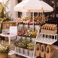 109 Pcs DIY Bloom Bar Flower Supplies Kit Wedding, Glass Vase