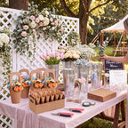109 Pcs DIY Bloom Bar Flower Supplies Kit Wedding, Glass Vase, alternate view 5