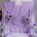 10ft×15ft Taro Purple Backdrop Curtain for Wedding Parties
