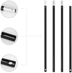 10ft/3M Background Folding Crossbar, Photography Lighting Muslin Backdrop Support Crossbar, 1 x 3m Crossbar, 3 x, alternate