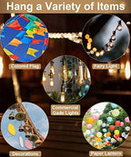 10FT Deck String Light Poles for Outdoor String Lights, 2pcs, alternate view 6