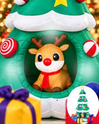 10FT Inflatable Christmas Tree Outdoor Decorations, alternate view 4
