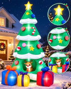 10FT Inflatable Christmas Tree Outdoor Decorations, alternate view 5