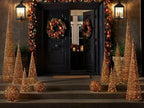 10ft Perisimmon & Pinecone Artificial Garland, alternate view 3