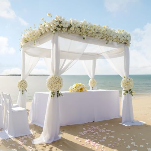 10ft Square Backdrop Stand Heavy Duty, Adjustable Pipe and Drape Kit, alternate view 2