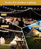 10Ft String Light Poles for Hard Surfaces, Outdoor Light Stand for Backyard, Garden & Patio Party Lighting, alternate view 6