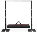 10ft x 10ft Adjustable Pipe and Drape Backdrop Stand Kit(Black) in Black