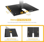 10ft x 10ft Adjustable Pipe and Drape Backdrop Stand Kit(Black) in Black, alternate view 4