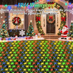 10ft x 10ft Net Lights, 280LED Gazebo Lights Outdoor 8 Modes Timer, Waterproof Connectable Christmas Light Clear, alternate
