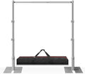 10ft x 10ft Pipe and Drape Adjustable Backdrop Stand Kit in Long:4.8~10ft, wide:4.8~10ft