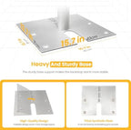 10ft x 10ft Pipe and Drape Adjustable Backdrop Stand Kit in Long:4.8~10ft, wide:4.8~10ft, alternate view 4