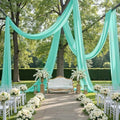 10ftx40ft Mint Green Ceiling Curtain for Wedding Parties