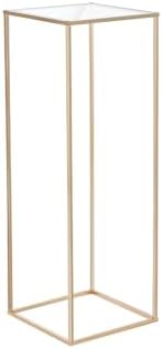 10PCS 31.5inch High Wedding Flower Stand, With Acrylic Laminate, Metal Vase Column Geometric Centerpiece Stands, alternate