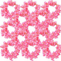 10PCS 59FT Artificial Silk Cherry Blossom Garland, Hanging Sakura Flower Vines for Wedding Party Home Arch