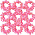 10PCS 59FT Artificial Silk Cherry Blossom Garland, Hanging Sakura Flower Vines for Wedding Party Home Arch