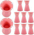 10Pcs Bouquet Holder Base Plastic Flower Stand for Wedding Centerpieces Bridal Arrangements Flower Shop Supplies