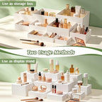 10PCS Large Acrylic Buffet Risers, Food Display Stand with Mini Sign, Marker and Serving Tongs, Food Risers for, alternate