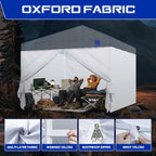 10x10 Canopy Sidewalls & Door for Canopy, Blue(4PCS Sidewalls Only), alternate view 6