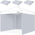 10x10 Canopy Sidewalls Only, Durable Gray(3PCS, No Frame or Top)