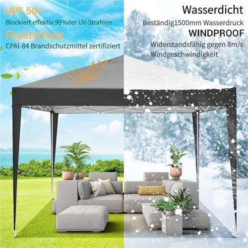 10x10 Ez Pop Up Canopy Tent with 4 Sidewalls White, alternate view 5