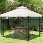 10x10 FT Gazebo Replacement Top, Canopy Replacement Cover Double Tiered for Outdoor BBQ Roof Cover Grill Shelter, alternate
