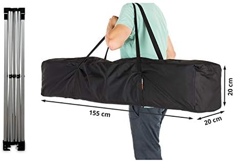 10x10 ft PES 700 Economy Pop Up Canopy Tent, Aluminum, Dark Gray in 10x10 ft in Dark Gray, alternate view 6