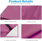 10x10 Gazebo Replacement Canopy, Double Tiered Canopy Cover Top with Ventilation, Heavy Duty 300D Polyester, alternate view 7