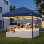 10x10 Pop Up Canopy, Heavy Duty Weather Protection, Navy Blue in Navy Blue, alternate view 7