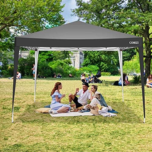 10x10 Pop-up Canopy Tent Commercial Instant Shelter Outdoor Beach Camping Tent with 4 Carry Bag, alternate view 2