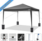 10x10 Pop-up Canopy Tent Commercial Instant Shelter Outdoor Beach Camping Tent with 4 Carry Bag, alternate view 4