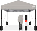 10x10 Pop Up Canopy Tent, EZ Setup, Light Gray in Light Gray