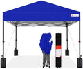 10x10 Pop Up Canopy Tent, EZ Setup, Resort Blue