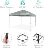10x10 Pop Up Canopy Tent, EZ Setup, Silver in Silver, alternate view 5