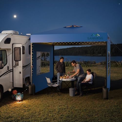 10X10 Pop Up Canopy Tent with 3 Sidewalls, alternate view 2