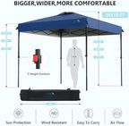 10X10 Pop Up Canopy Tent with 3 Sidewalls, alternate view 3