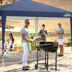 10x10 Pop Up Canopy Tent with 4 Sandbags, Easy Set Up Gazebo, Instant Outdoor Sun Shade &Waterproof Canopy with, alternate