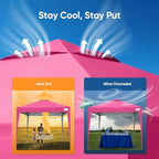 10x10 Pop Up Canopy Tent Without Sidewall, alternate view 3