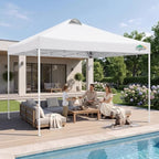 10x10 Pop Up Canopy with 4 Sidewall, One Push Party Tent for Outdoor, alternate view 2