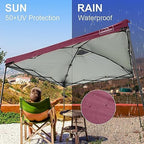 10x10 Replacement Top Pop Up Canopy Tent Cover Roof with Air Vent-Top Only, alternate view 4