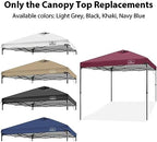 10x10 Replacement Top Pop Up Canopy Tent Cover Roof with Air Vent-Top Only, alternate view 5
