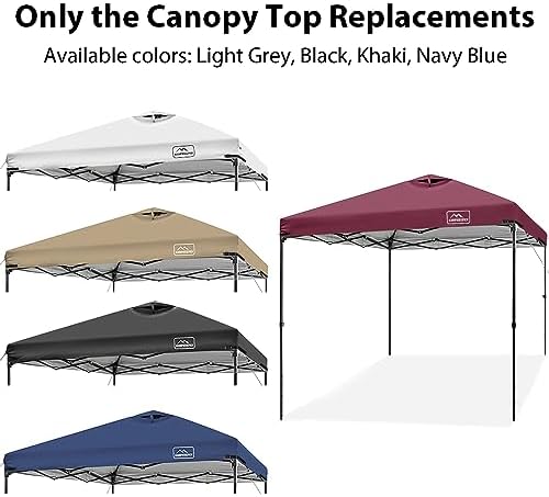 10x10 Replacement Top Pop Up Canopy Tent Cover Roof with Air Vent-Top Only, alternate view 5