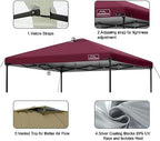 10x10 Replacement Top Pop Up Canopy Tent Cover Roof with Air Vent-Top Only, alternate view 6
