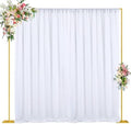 10x10FT Backdrop Stand Heavy Duty Pipe and Drape Kit Adjustable in 10x10FT