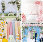 10x10FT Backdrop Stand Heavy Duty Pipe and Drape Kit White in 10x10FT, alternate view 6