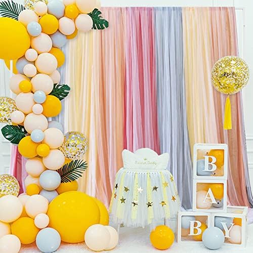 10x10ft Backdrop Stand Heavy Duty White Adjustable Pipe and Drape in 10x10ft, alternate view 5