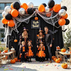 10x10FT Black Backdrop Curtains, 2 Panels 5x10FT Wrinkle-Free Polyester Drapes, Photo Backdrop for Wedding Party, alternate