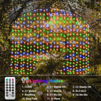 10x10Ft Curtain Lights 300 LED Dual Color Changing Lights with Timer Remote in 10x10Ft, alternate view 5