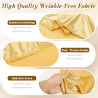 10x10FT Gold Backdrop Curtain for Parties Sequin Backdrop Curtain in 5ft x 10ft(2 panels) in Gold, alternate view 3